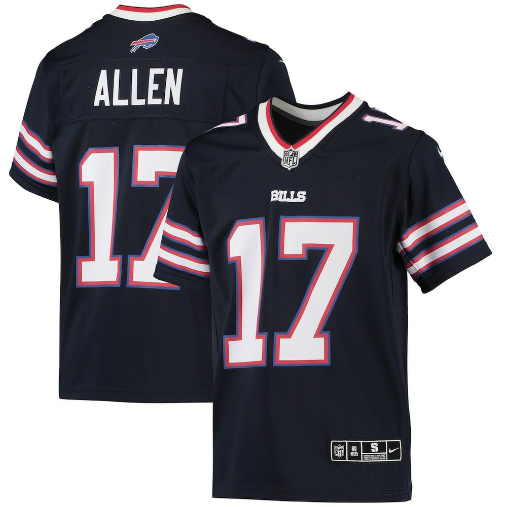 Josh Allen Buffalo Bills Youth Inverted Team Game Jersey - Navy - Nike