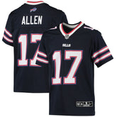 Josh Allen Buffalo Bills Youth Inverted Team Game Jersey - Navy - Nike