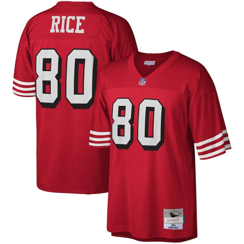 Jerry Rice San Francisco 49ers Legacy Replica Jersey - Scarlet - Mitchell & Ness
