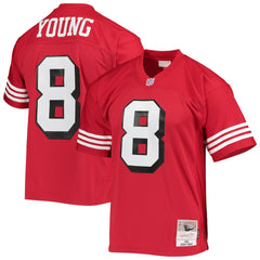 Steve Young San Francisco 49ers Legacy Replica Jersey - Scarlet - Mitchell & Ness