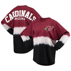 Arizona Cardinals Women's Ombre Long Sleeve T-Shirt - Cardinal/White - Fanatics