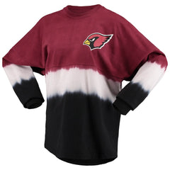Arizona Cardinals Women's Ombre Long Sleeve T-Shirt - Cardinal/White - Fanatics