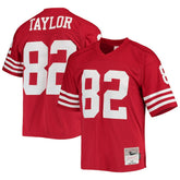 John Taylor San Francisco 49ers Legacy Replica Jersey - Scarlet - Mitchell & Ness