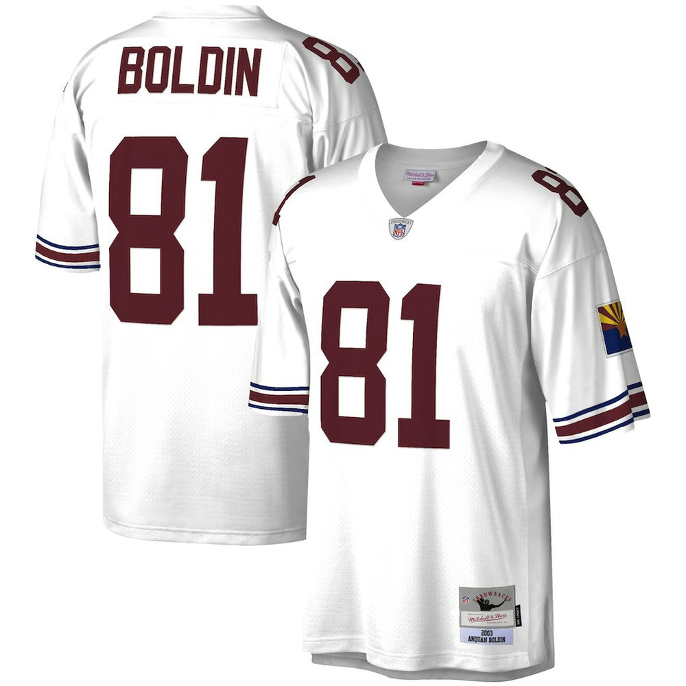Anquan Boldin Arizona Cardinals Legacy Replica Jersey - White - Mitchell & Ness