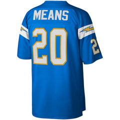 Natrone Means Los Angeles Chargers Legacy Replica Jersey - Powder Blue - Mitchell & Ness