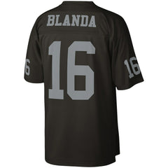 George Blanda Las Vegas Raiders Legacy Replica Jersey - Black - Mitchell & Ness