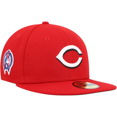 Cincinnati Reds New Era 9/11 Memorial Side Patch 59FIFTY Fitted Hat Discount