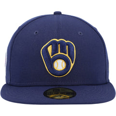 Milwaukee Brewers New Era 9/11 Memorial Side Patch 59FIFTY Fitted Hat for sale