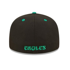 Philadelphia Eagles New Era Flipside 2Tone 59FIFTY Fitted Hat - Black/ - NFL