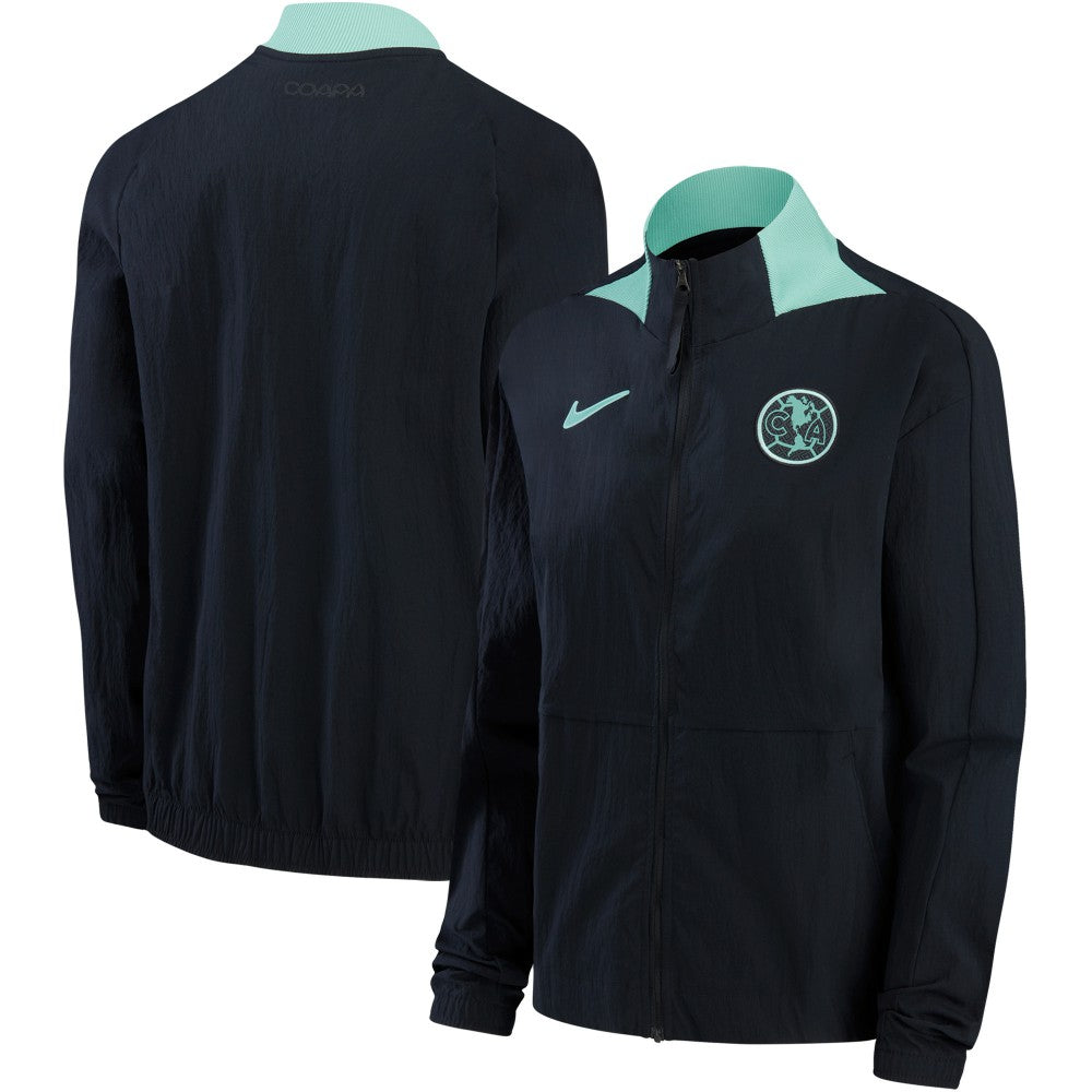Nike - Club America Women's Anthem Raglan Full-Zip Jacket - Black