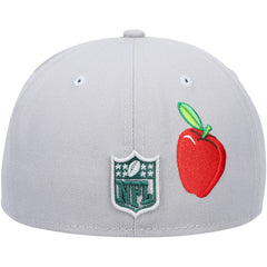 New York Jets New Era City Describe 59FIFTY Fitted Hat - Gray - NFL
