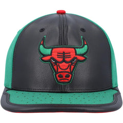 Mitchell & Ness Chicago Bulls Day One Snapback Hat Black/Green