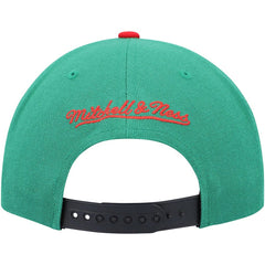 Mitchell & Ness Chicago Bulls Day One Snapback Hat Black/Green