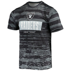 Las Vegas Raiders New Era Combine Authentic Sweep T-Shirt - Black - NFL