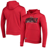 Arizona Cardinals New Era Combine Authentic Hard Hash Pullover Hoodie - Cardinal - NFL