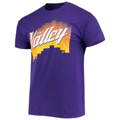 Phoenix Suns Junk Food The Valley Pixel T-Shirt Purple