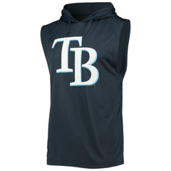 Tampa Bay Rays Stitches Sleeveless Pullover Hoodie Outlet