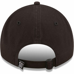 Miami Marlins New Era Black On Black Core Classic 2.0 9TWENTY Adjustable Hat for sale