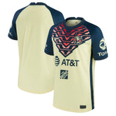 Nike - Club America Youth 2021/22 Home Breathe Stadium Replica Jersey - Yellow