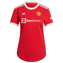 Adidas - Facundo Pellistri Manchester United Women's 2021/22 Home Replica Player Jersey - Red