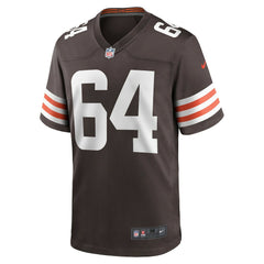 Joe DeLamielleure Cleveland Browns Game Retired Player Jersey - Brown - Nike