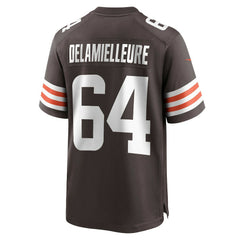 Joe DeLamielleure Cleveland Browns Game Retired Player Jersey - Brown - Nike
