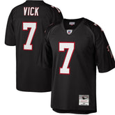 Michael Vick Atlanta Falcons Big & Tall 2002 Retired Player Replica Jersey - Black - Mitchell & Ness