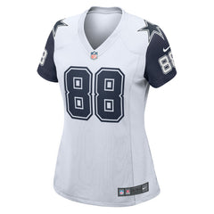 CeeDee Lamb Dallas Cowboys Women's 2nd Alternate Game Jersey - White - Nike