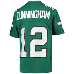 Randall Cunningham Philadelphia Eagles Youth 1990 Retired Player Legacy Jersey - Kelly Green - Mitchell & Ness