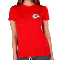 Kansas City Chiefs Concepts Sport Women's Marathon Knit Lounge Top - Red - NFL