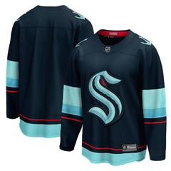 Seattle Kraken Fanatics Home Breakaway Jersey - Deep Sea Blue | Fanatics Lifestyle