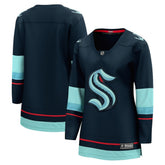Seattle Kraken Fanatics Women's Home Breakaway Jersey - Navy | Fanatics Clearance