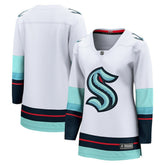 Seattle Kraken Fanatics Women's Away Breakaway Jersey - White | Fanatics near me