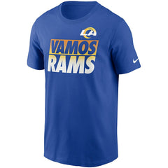 Los Angeles Rams Hometown Collection Vamos T-Shirt - Royal - Nike