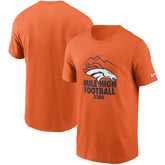 Denver Broncos Hometown Collection 5,280 T-Shirt - Orange - Nike