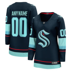 Seattle Kraken Fanatics Women's Home Breakaway Custom Jersey - Deep Sea Blue | Fanatics discount