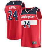 Fanatics Corey Kispert Washington Wizards Youth Fast Break Replica Jersey Red Icon Edition