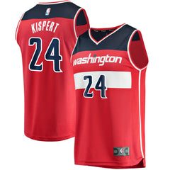 Fanatics Corey Kispert Washington Wizards Youth Fast Break Replica Jersey Red Icon Edition