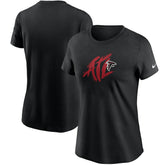 Atlanta Falcons Women's Hometown Collection T-Shirt - Black - Nike