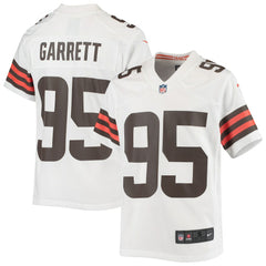 Myles Garrett Cleveland Browns Youth Game Jersey - White - Nike