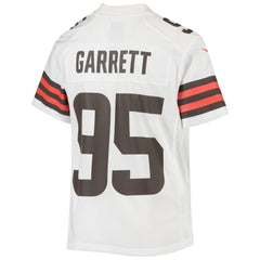 Myles Garrett Cleveland Browns Youth Game Jersey - White - Nike