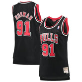 Mitchell & Ness Dennis Rodman Chicago Bulls Women's Hardwood Classics Swingman Jersey Black