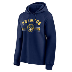 Milwaukee Brewers Fanatics Women's Perfect Play Raglan Pullover Hoodie Online