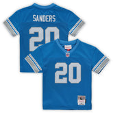 Barry Sanders Detroit Lions Male Preschool 1996 Retired Legacy Jersey - Blue - Mitchell & Ness