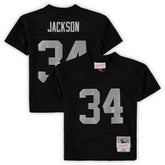Bo Jackson Las Vegas Raiders Preschool 1988 Retired Player Legacy Jersey - Black - Mitchell & Ness