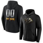 Nashville Predators Personalized Midnight Mascot Logo Pullover Hoodie - Black | NHL on sale