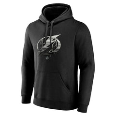 Tampa Bay Lightning Personalized Midnight Mascot Logo Pullover Hoodie - Black | NHL online