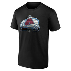 Colorado Avalanche Personalized Midnight Mascot Logo T-Shirt - Black | NHL Lifestyle