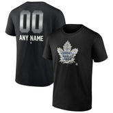 Toronto Maple Leafs Personalized Midnight Mascot Logo T-Shirt - Black | NHL discount