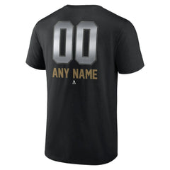 Vegas Golden Knights Personalized Midnight Mascot Logo T-Shirt - Black | NHL discount
